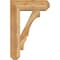 Ekena Millwork Balboa Craftsman Rough Sawn Bracket w/ Offset Brace, Western Red Cedar, 8"W x 24"D x 36"H BKT0806X24X36BOA04RWR - alternate 3